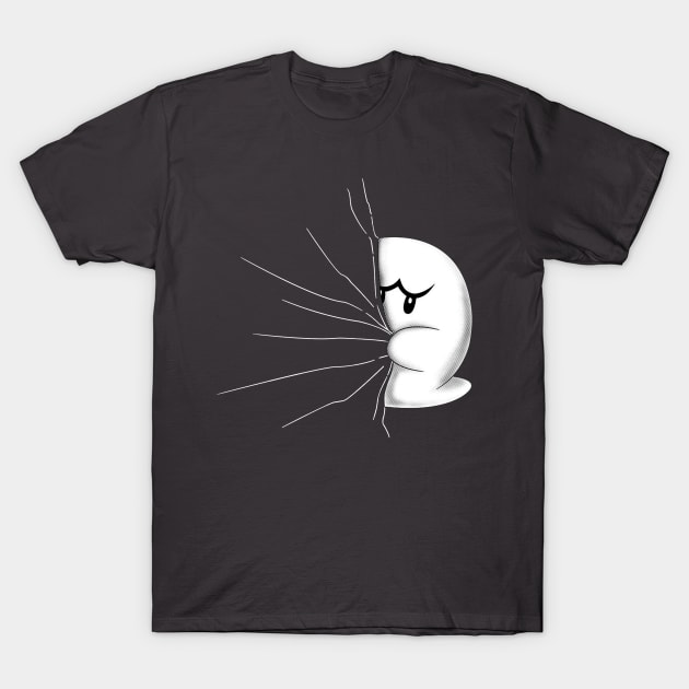 Shy Boo T-Shirt by DeborahShopArt